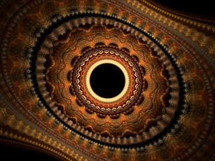 Картинка 3д графика fractal фракталы узор фон