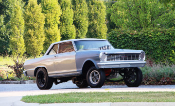 Картинка автомобили hotrod dragster nova