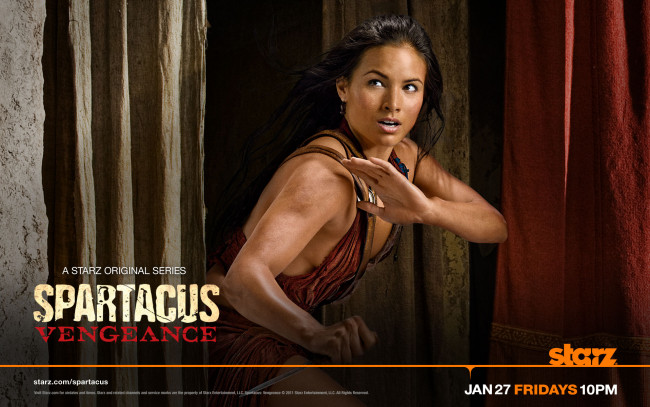 Обои картинки фото spartacus, vengeance, кино, фильмы