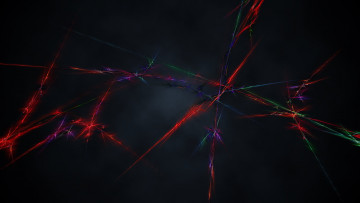 Картинка 3д графика abstract абстракции фон спектр линии