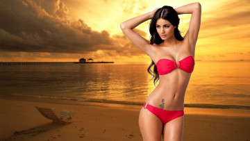 Картинка Johanna+Lundback девушки   купальник тату