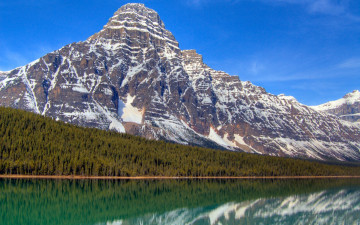 Картинка природа реки озера горы вершины озеро лес