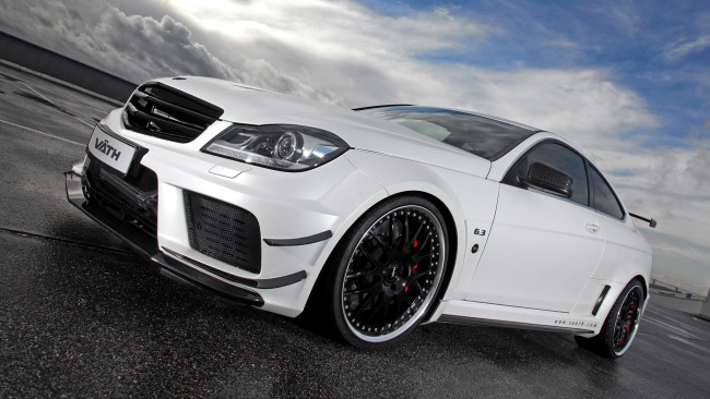 Обои картинки фото mercedes, автомобили, benz, c, coupe, класс-люкс, германия