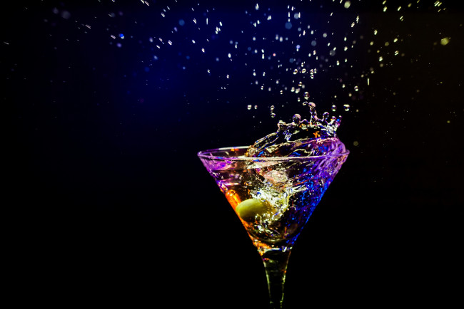 Обои картинки фото еда, напитки, мартини