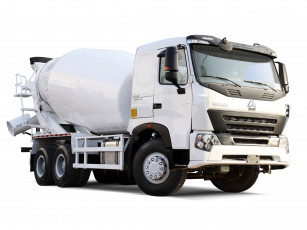 Картинка автомобили грузовики 2009 mixer 6x4 howo cnhtc a7