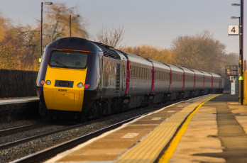 Картинка техника поезда железная дорога рельсы локомотив состав