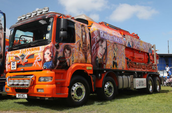 обоя автомобили, грузовики, тюнинг, тягач, грузовик, тяжелый