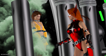 Картинка 3д+графика fantasy+ фантазия девушки