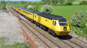 Картинка техника поезда железная дорога рельсы локомотив состав