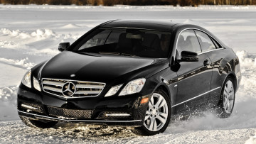 Картинка автомобили mercedes-benz 4matic е-класса купе e-klasse coupe e350 мерседес