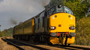 Картинка техника поезда железная дорога рельсы локомотив состав