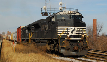 Картинка техника поезда железная дорога рельсы локомотив состав