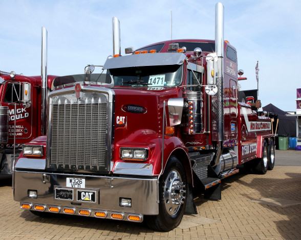 Обои картинки фото kenworth tow truck, автомобили, kenworth, автобусы, truck, company, сша