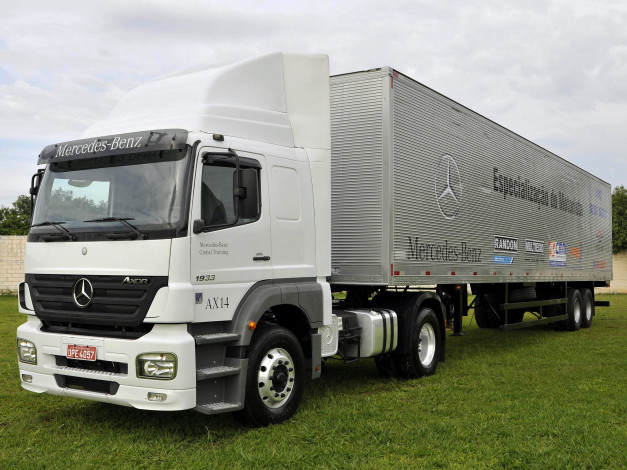 Обои картинки фото автомобили, mercedes trucks, axor, mercedes-benz