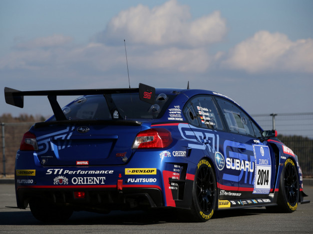 Обои картинки фото subaru wrx sti race car, автомобили, subaru, race