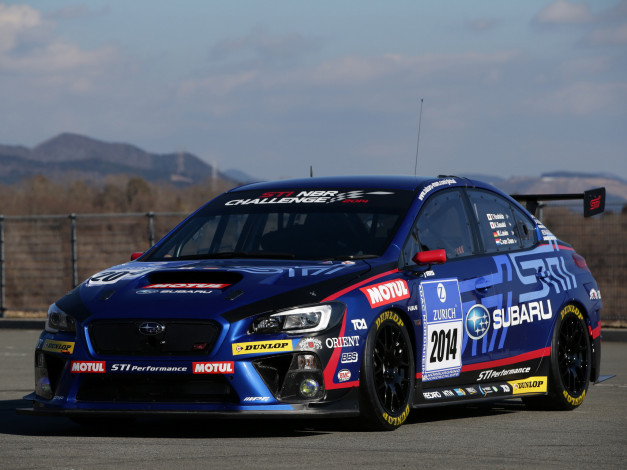 Обои картинки фото subaru wrx sti race car, автомобили, subaru, race