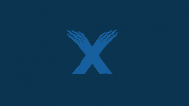 Обои картинки фото рисованные, минимализм, синий