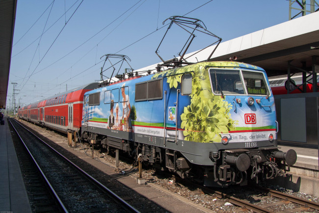 Обои картинки фото техника, электрички, железная, дорога, рельсы, электропоезд