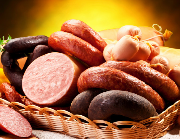 Обои картинки фото еда, колбасные изделия, мясо, сосиски, колбаса
