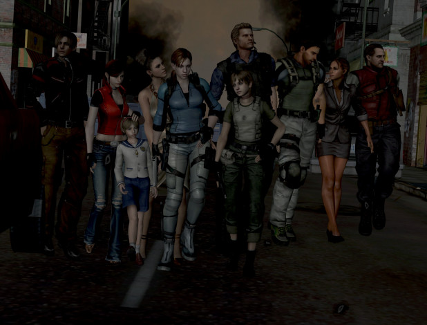 Обои картинки фото 3д графика, фантазия , fantasy, люди, команда