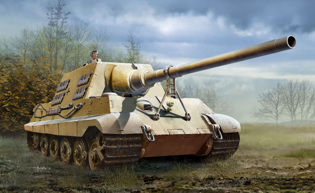 Обои картинки фото рисованное, армия, танк