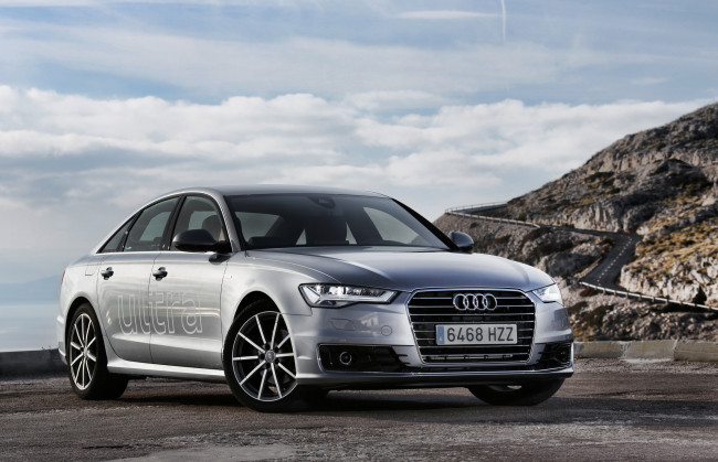 Обои картинки фото автомобили, audi, a6, tfsi, ultra, 4g, c7, 2014г