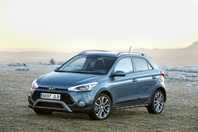 Обои картинки фото автомобили, hyundai, i20, active, ib, 2015г