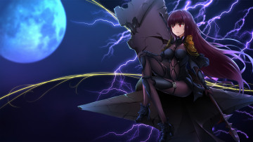Картинка аниме fate stay+night scathach