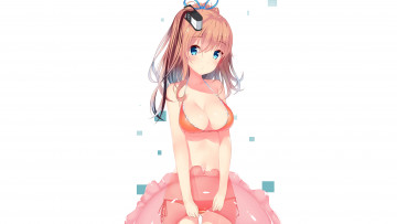 Картинка аниме kantai+collection uss saratoga