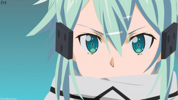 Картинка аниме sword+art+online asada sinon