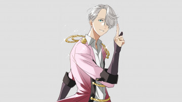 Картинка аниме yuri+on+ice виктор никифоров