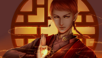 Картинка фэнтези эльфы парень