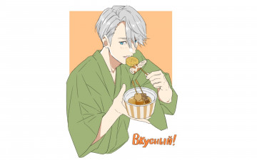 Картинка аниме yuri+on+ice viktor nikiforov