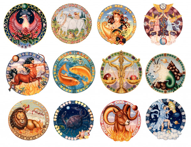 Обои картинки фото разное, знаки зодиака, зодиаки