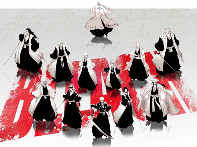 Обои картинки фото аниме, bleach, блич