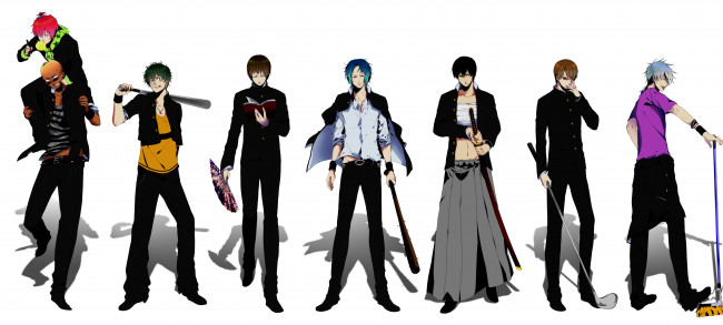 Обои картинки фото аниме, prince of tennis, парни