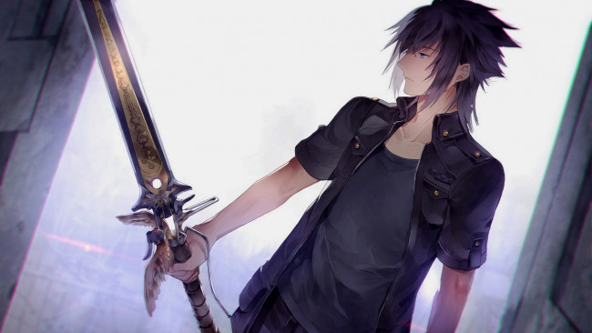 Обои картинки фото аниме, final fantasy, noctis, lucis, caelum