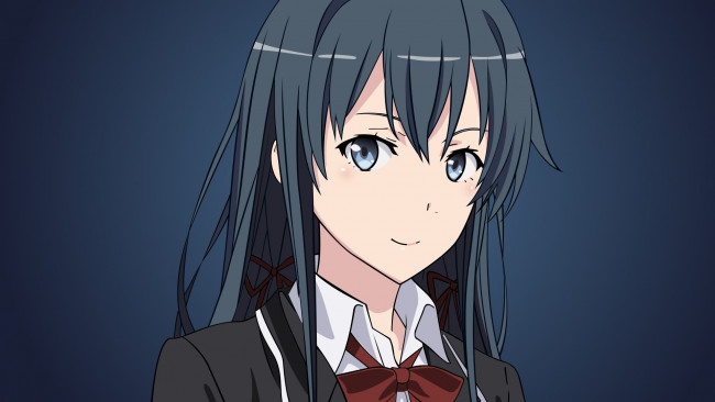 Обои картинки фото аниме, oregairu, девушка