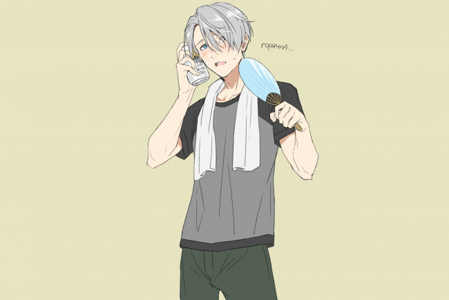 Обои картинки фото аниме, yuri on ice, viktor, nikiforov