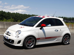 обоя karl schnorr fiat-500 abarth 2017, автомобили, fiat, karl, schnorr, 2017, abarth, fiat-500