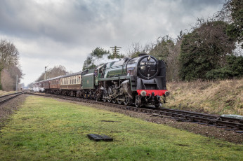 Картинка техника паровозы локомотив состав