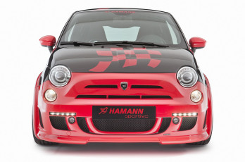 обоя hamann fiat 500 abarth 2010, автомобили, fiat, 2010, abarth, 500, hamann