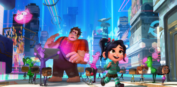 Картинка ральф+против+интернета мультфильмы wreck+it+ralph+2 pальф против интернета мультфильм ralph breaks the internet wreck-it 2