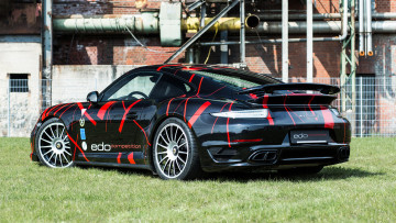 обоя edo competition porsche 911 turbo-s 2014, автомобили, porsche, 2014, turbo-s, 911, edo, competition