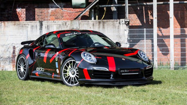 Обои картинки фото edo competition porsche 911 turbo-s 2014, автомобили, porsche, 2014, turbo-s, 911, edo, competition