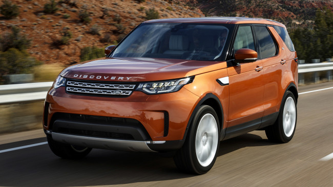 Обои картинки фото land-rover discovery hse-td6 2018, автомобили, land-rover, 2018, hse-td6, discovery