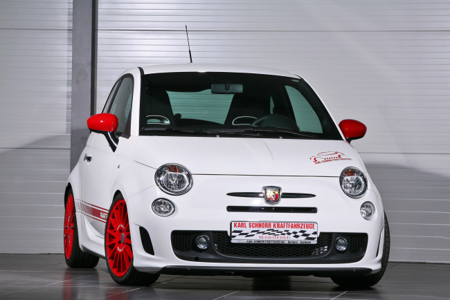 Обои картинки фото karl schnorr fiat-500 abarth 2017, автомобили, fiat, fiat-500, karl, schnorr, 2017, abarth