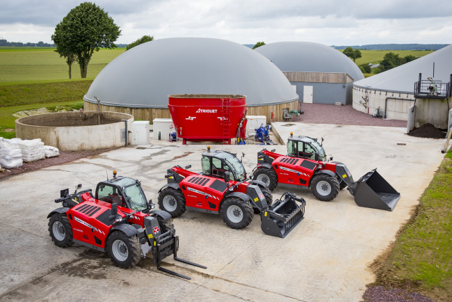 Обои картинки фото техника, фронтальные погрузчики, massey