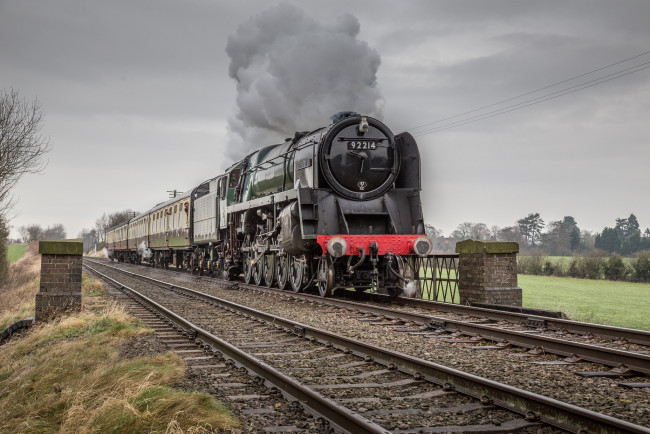 Обои картинки фото техника, паровозы, состав, локомотив