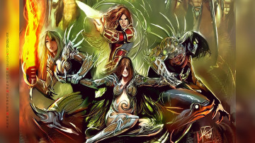 Картинка календари фэнтези оружие девушка воительница